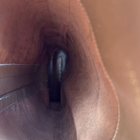 A Antonio Melani Tall Brown Leather Riding Boots – Size 7.5 - Picture 9 of 10